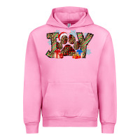 Fuchsia Pink festive joy Urban Hoodie - CowhideDigitalArt