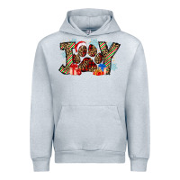 Heather Grey festive joy Urban Hoodie - CowhideDigitalArt