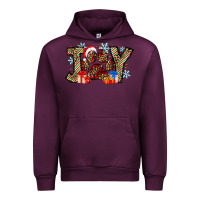Mauve Wine festive joy Urban Hoodie - CowhideDigitalArt
