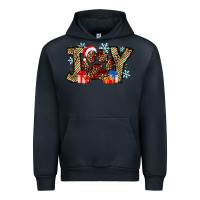 Navy festive joy Urban Hoodie - CowhideDigitalArt