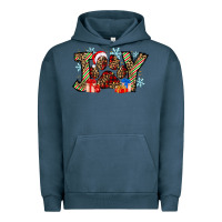 Pigment Midnight Navy festive joy Urban Hoodie - CowhideDigitalArt