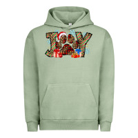 Pigment Oil Green festive joy Urban Hoodie - CowhideDigitalArt