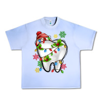 Grape Ice Christmas Teeth Dentist Urban Heavy Tee - MaliasSmallBusiness