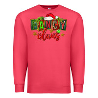 Cardinal christmas fancy claus Premium Sweatshirt - FaDigitalArtStudio