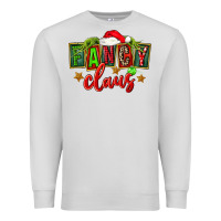Dove Grey christmas fancy claus Premium Sweatshirt - FaDigitalArtStudio