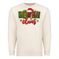 Sandshell christmas fancy claus Premium Sweatshirt - FaDigitalArtStudio