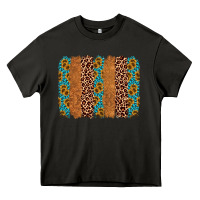 Asphalt leopard gemstone brushstroke Heavy Core Tee - AdoDesignShop