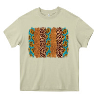 Mossy leopard gemstone brushstroke Heavy Core Tee - AdoDesignShop