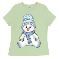 Matcha winter snowman Ladies Tee - AdoDesignShop