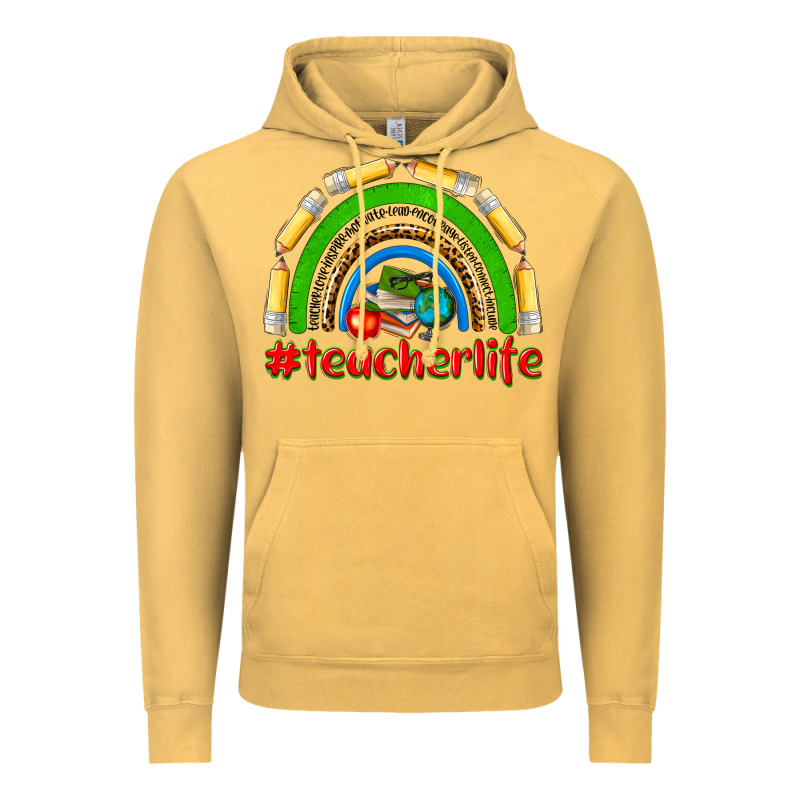 Teacher Life Vintage Hoodie by NancyCooperArtShop | Teevron