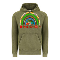 Vintage Olive teacher life Vintage Hoodie - NancyCooperArtShop