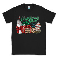 Black christmas vibes Classic Tee - SublimationCraftShop