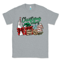 Heather Grey christmas vibes Classic Tee - SublimationCraftShop