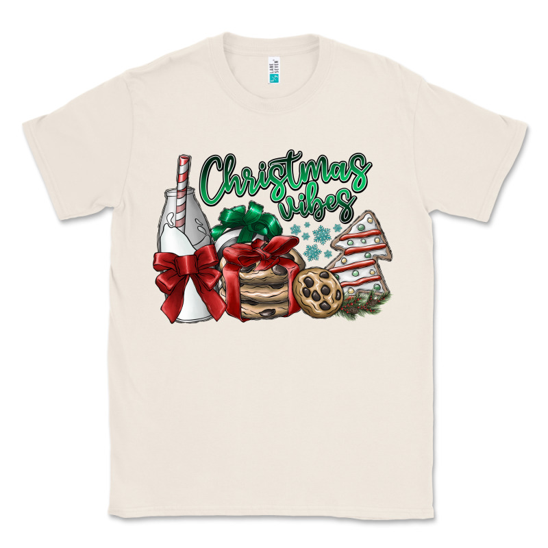 Christmas Vibes Classic Tee by SublimationCraftShop | Teevron