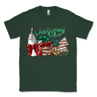 Sports Green christmas vibes Classic Tee - SublimationCraftShop