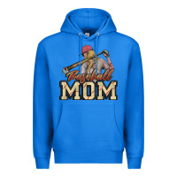 True Royal Baseball mom Premium Hoodie - HowdyJamesFarm