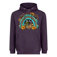 Plum easter rainbow olivia Heavyweight Hoodie - OliviaCreatesArt