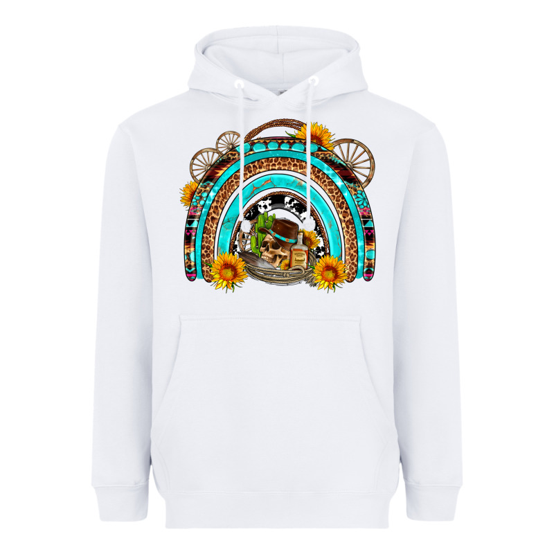 Easter Rainbow Olivia Heavyweight Hoodie by OliviaCreatesArt | Teevron