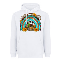 White easter rainbow olivia Heavyweight Hoodie - OliviaCreatesArt