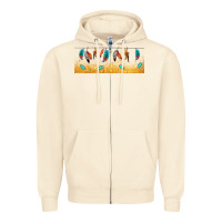 Sandshell native American feathers Zipper Hoodie - TumblerDesignByShophia