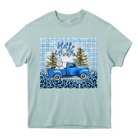 Arona hello winter snowman truck Heavy Core Tee - AdoDesignShop