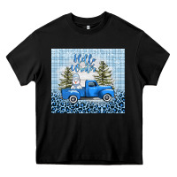 Black hello winter snowman truck Heavy Core Tee - AdoDesignShop