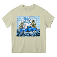 Mossy hello winter snowman truck Heavy Core Tee - AdoDesignShop