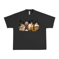 Pigment Black Dog Mom Coffee Lover Coffee Cups Urban Heavy Tee - MaliasSmallBusiness