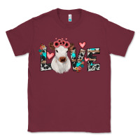 Burgundy calf love Classic Tee - JahusDesignShop