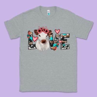 Calf Love Classic Tee Designed By Jahusdesignshop
