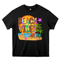 Black beach vibes Heavy Core Tee - AdoDesignShop
