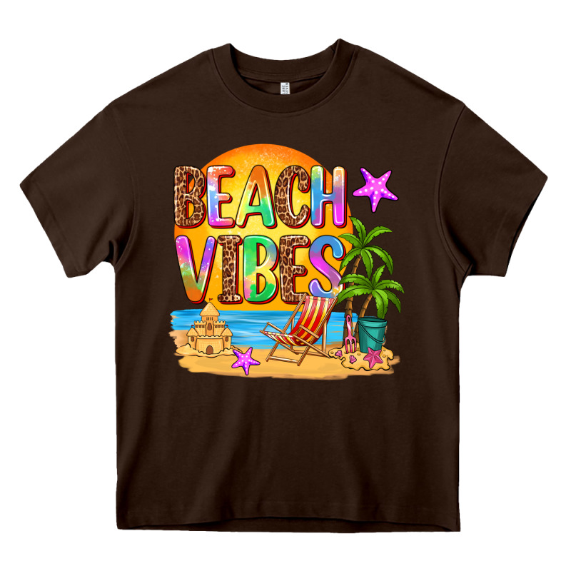 Beach Vibes Heavy Core Tee by AdoDesignShop | Teevron