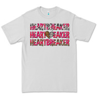 Dove Grey heartbreaker with leopard and cowhide Premium Tee - NancyCooperArtShop
