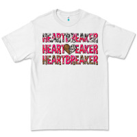 White heartbreaker with leopard and cowhide Premium Tee - NancyCooperArtShop