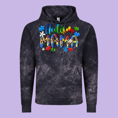 Autism Mama Vintage Hoodie Designed By Maliassmallbusiness