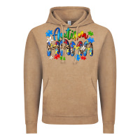 Vintage Coffee autism mama Vintage Hoodie - MaliasSmallBusiness