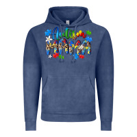 Vintage Denim autism mama Vintage Hoodie - MaliasSmallBusiness