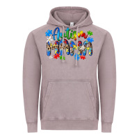 Vintage Zinc autism mama Vintage Hoodie - MaliasSmallBusiness