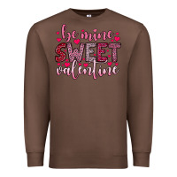 Chestnut be mine sweet valentine Premium Sweatshirt - OliviaCreatesArt