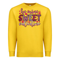 Lemon be mine sweet valentine Premium Sweatshirt - OliviaCreatesArt