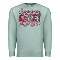 Seafoam be mine sweet valentine Premium Sweatshirt - OliviaCreatesArt