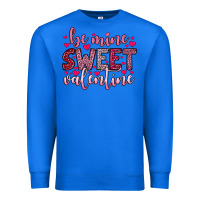 True Royal be mine sweet valentine Premium Sweatshirt - OliviaCreatesArt