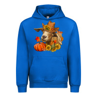 Cobalt fall goat Urban Hoodie - LillyAllenDesigns