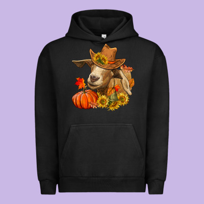 Fall Goat Urban Hoodie Designed By Lillyallendesigns