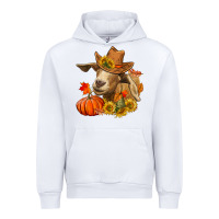 White fall goat Urban Hoodie - LillyAllenDesigns