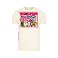 Vintage Arctic 3d retro pink christmas vibes Vintage Tee - MaliasSmallBusiness