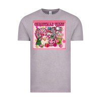 Vintage Zinc 3d retro pink christmas vibes Vintage Tee - MaliasSmallBusiness
