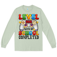 Matcha level 100 days of school completed Long Sleeve Tee - Artiststas
