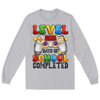 Moon Dust level 100 days of school completed Long Sleeve Tee - Artiststas