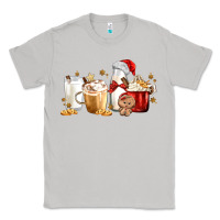 Moon Dust Christmas Milk and Cookie Latte Coffee Cups Classic Tee - MaliasSmallBusiness